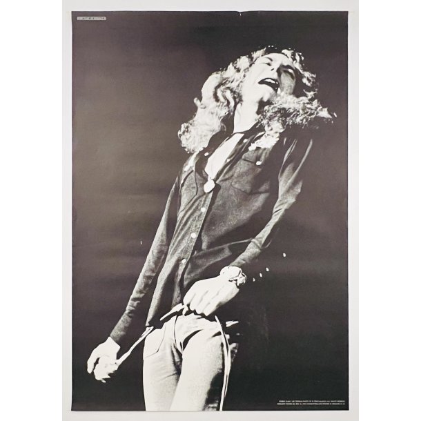 Original Plakat - Robert Plant, Led Zeppelin