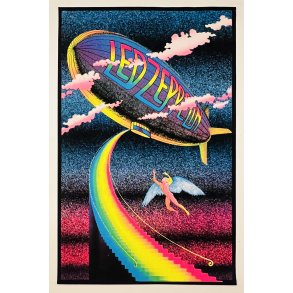 Original Plakat - Led Zeppelin, Stairway To Heaven - UV Velour