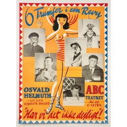 Originale Plakater - A.B.C. Teatret "Har Vi Det Ikke Dejligt!" 1951
