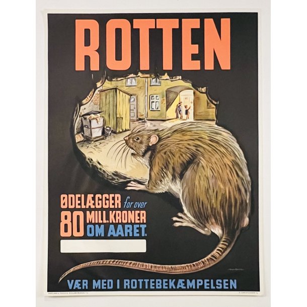 Origina Plakat - Rotten, Vr Med I Rottebekmpelsen