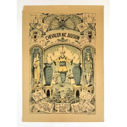 Original Vintage Plakat - Chevalier Nic Illusion