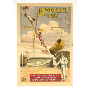 Original Vintage Plakat - Hodgini Trio 