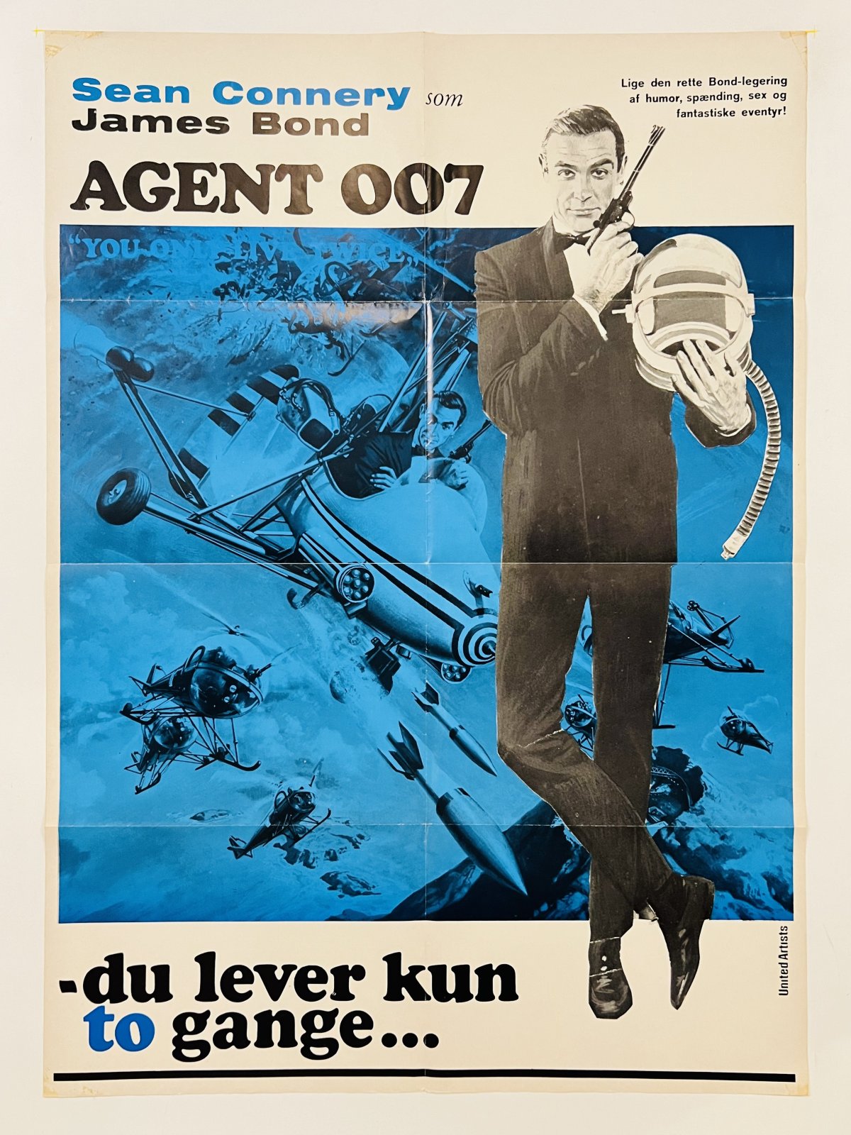 Agent 007 - Du Lever Kun To Gange - James Bond - Tintin & FilmPlakaten