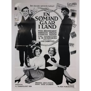 En smand gaar i land