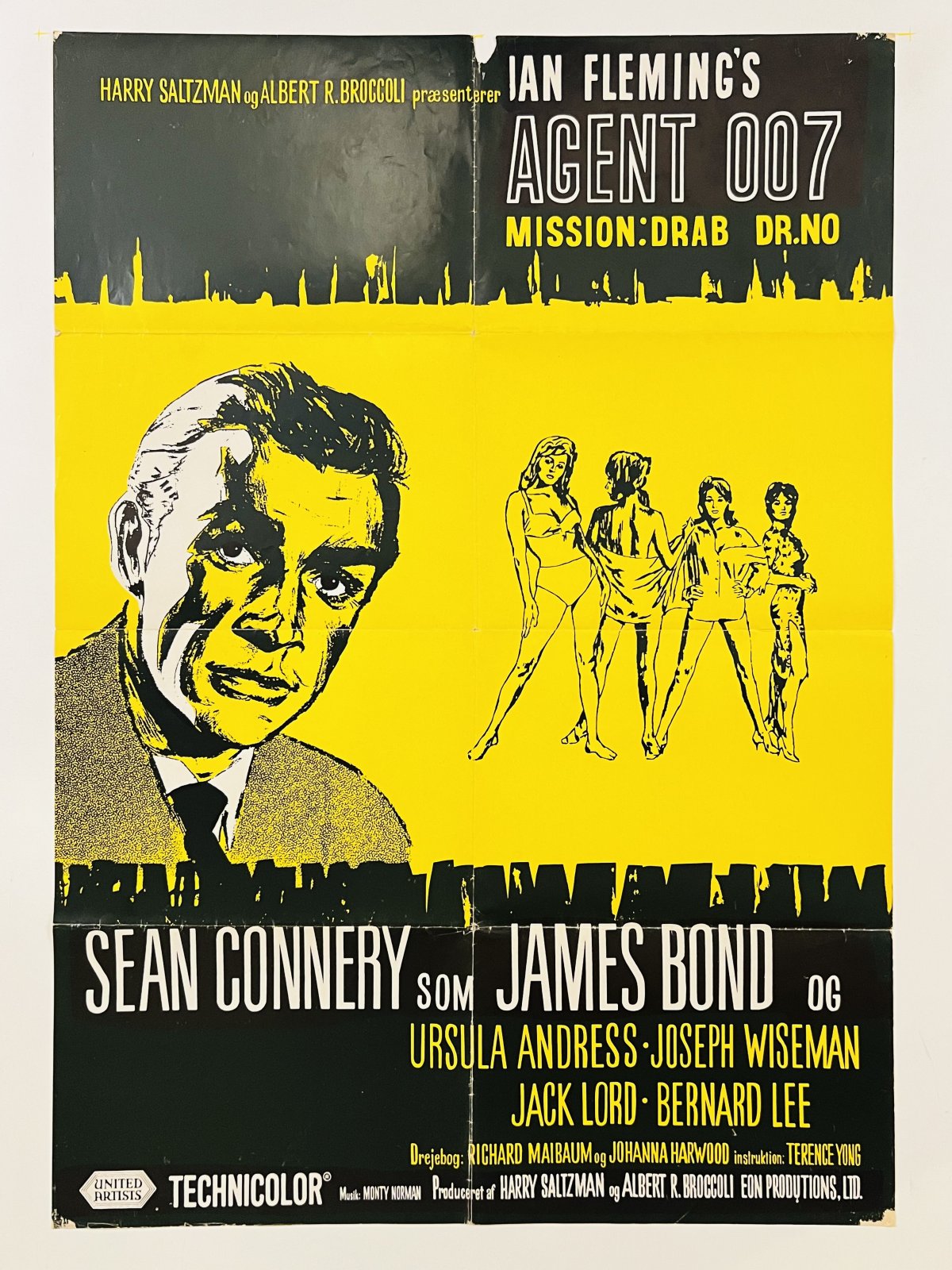 Agent 007 - Mission: Drab - Dr. No - James Bond - Tintin & FilmPlakaten