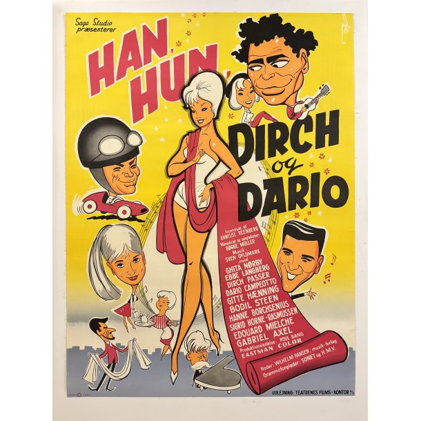 Han, Hun, Dirch Og Dario