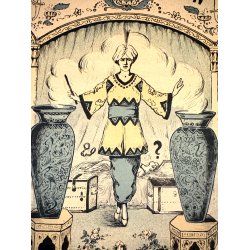 Original Vintage Plakat - Chevalier Nic Illusion
