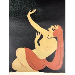 Original vintage plakat - Broncedj�velen - Thor B�gelund - Det Kgl. Teater 1921