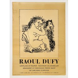 Original Plakat - Raoul Dufy, Ny Carlsberg Glyptotek 1953