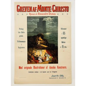 Original Plakat - Reklame For Bogudgivelse Af 