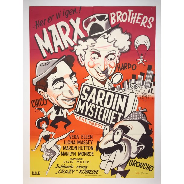 Marx Brothers - Sardin Mysteriet