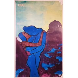 Originale Plakater - 6 DSB rs Plakater, Eiler Krag 1985