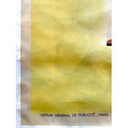 Original Vintage Plakat - Armagnac Ryst - Savignac - Original fransk reklameplakat 1943