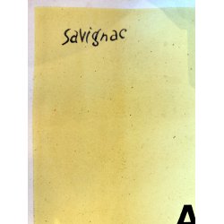 Original Vintage Plakat - Armagnac Ryst - Savignac - Original fransk reklameplakat 1943