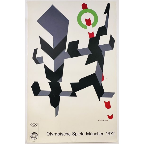 Original Plakat - Olympische Spiele Mnchen 1972