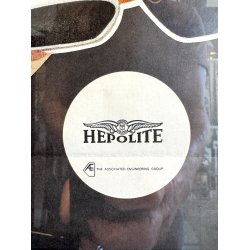 Original Vintage Plakat - Hepolite &amp; Glacier Formula 1 Champions 1970