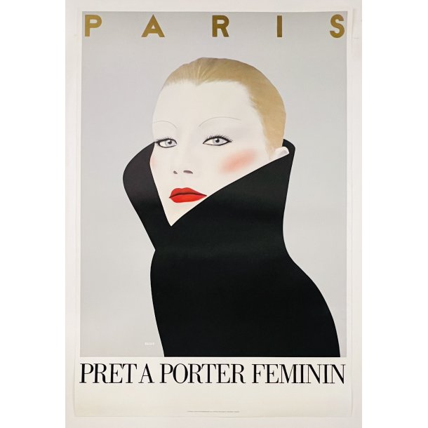 Original Plakat - Paris, Pret A Porter Feminin