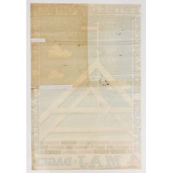 Original Plakat - Frihedsfonden Bygger Kollegier, 4 Maj Dagen 1947