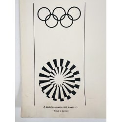 Original Plakat - Olympische Spiele Mnchen 1972