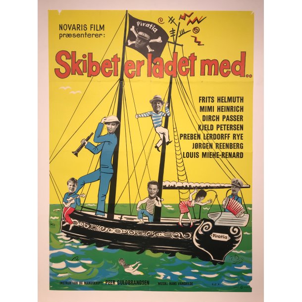 Skibet er ladet med...