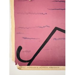 Original Plakat - Gr Hellere Som Os - Ta Toget!