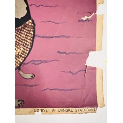 Original Plakat - Gr Hellere Som Os - Ta Toget!