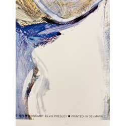 Original Plakat - Elvis Presley Kunstplakat 1977