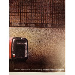 3 Originale Plakater - DSB, Kbenhavns Hovedbanegrds 75 rs Jubilum 1986, Bo Benfils