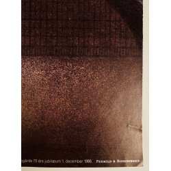 3 Originale Plakater - DSB, Kbenhavns Hovedbanegrds 75 rs Jubilum 1986, Bo Benfils