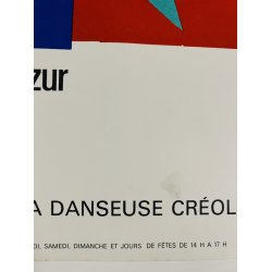 Original Plakat - Nice France Cote DAzur Danseuse Creole 1965, Henri Matisse