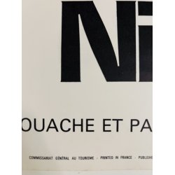 Original Plakat - Nice France Cote DAzur Danseuse Creole 1965, Henri Matisse