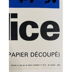 Original Plakat - Nice France Cote DAzur Danseuse Creole 1965, Henri Matisse