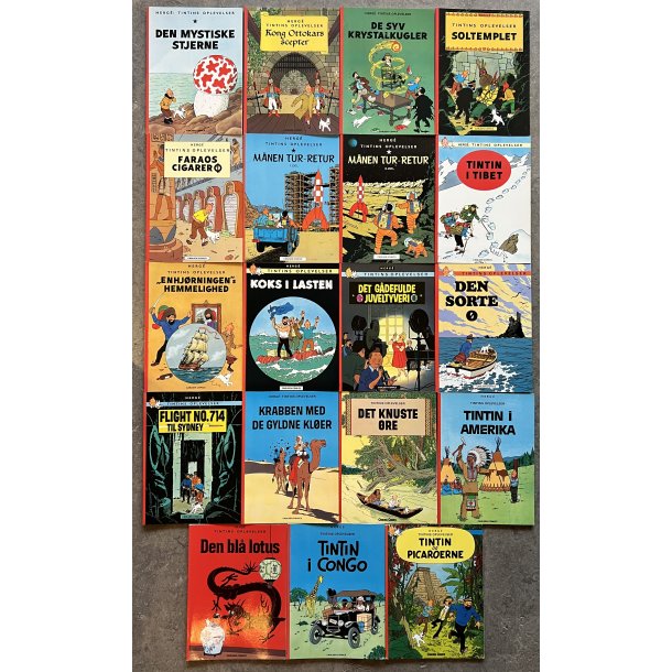 19 Tintin Album