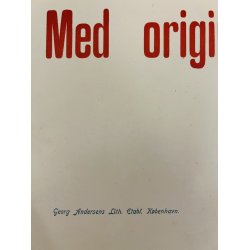 Original Plakat - Reklame For Bogudgivelse Af "Greven Af Monte Christo"