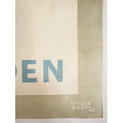 Original Plakat - 4 Maj, Til Fordel For Frihedsfonden 1946