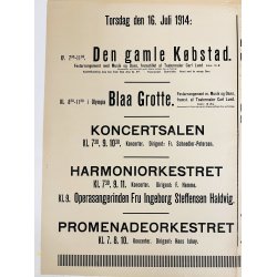 Original Plakat - Tivoli, Pjerrot 1914