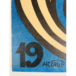 Original Heerup Plakat - Cobra, Louisiana 1966