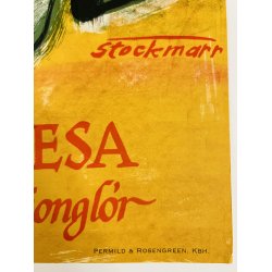 Original Plakat - Cirkus Louis, Bario And Bario's - De Verdensbermte Italienske Klovner