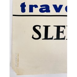 Original Plakat - Travel In Comfort By Sleeping Car