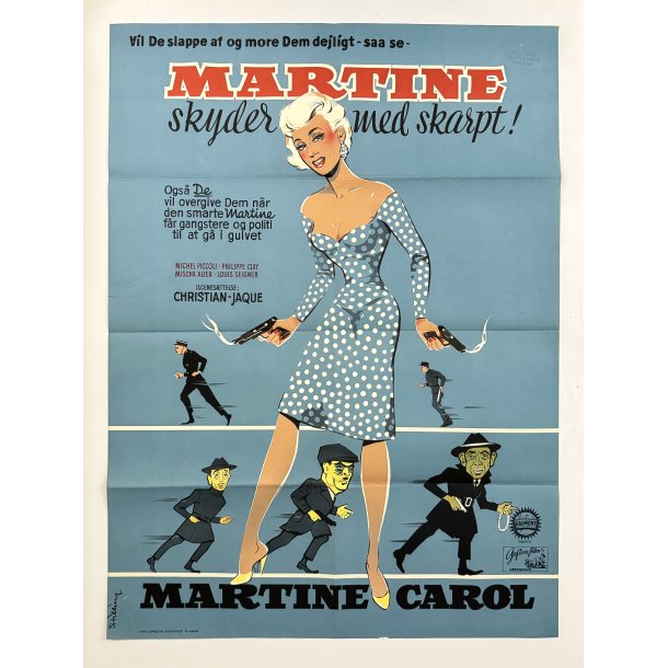 Martine Skyder Med Skarpt