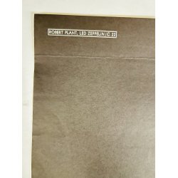 Original Plakat - Robert Plant, Led Zeppelin