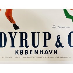 Original Plakat - Farver Og Lakker, S. Dyrup &amp; Co Kbenhavn