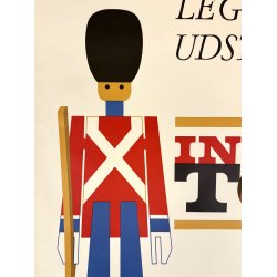 Original Plakat - Kaj Bojesen - International Leget�jsudstilling - Inter Toy, Forum K�benhavn 1965