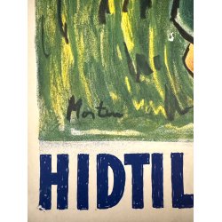 Original Vintage Plakat - B�rnehj�lpsdagen - Morten Jensenius 1940