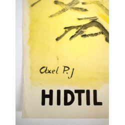 Original Vintage Plakat - B�rnehj�lpsdagen - Axel P. Jensen 1942
