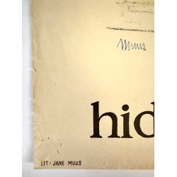 Original Vintage Plakat - B�rnehj�lpsdagen - Jane Muus 1944 