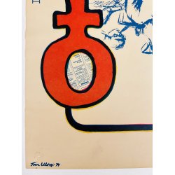 Original Plakat - 8. Marts, Den Internationale Kvindedag