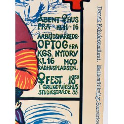 Original Plakat - 8. Marts, Den Internationale Kvindedag