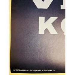 Original Plakat - Jens Olsens Verdens Ur, Kbenhavns Rdhus