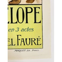 Original Plakat - Pnlope Teaterplakat